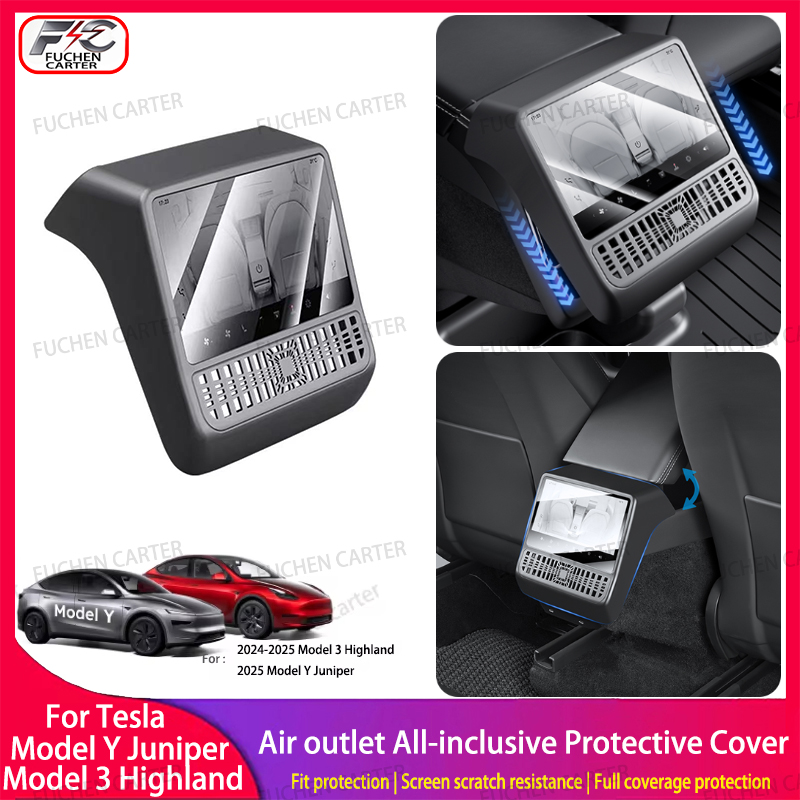 Console Dust Cover - Para Tesla Model 3 Y Highland