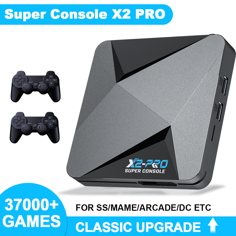 Retro Gaming X2 Pro - Consola de Videojuegos Retro KINHANK Super