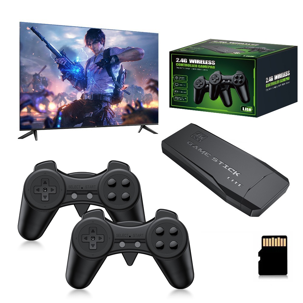 Retro Gaming Stick - Consola de Juegos Retro Portátil 4K