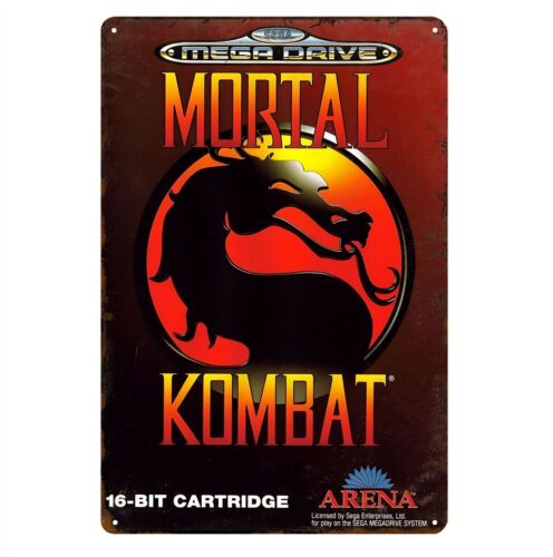 Retro Gaming Us - 1p,Mortal Kombat Sega Mega Drive Retro