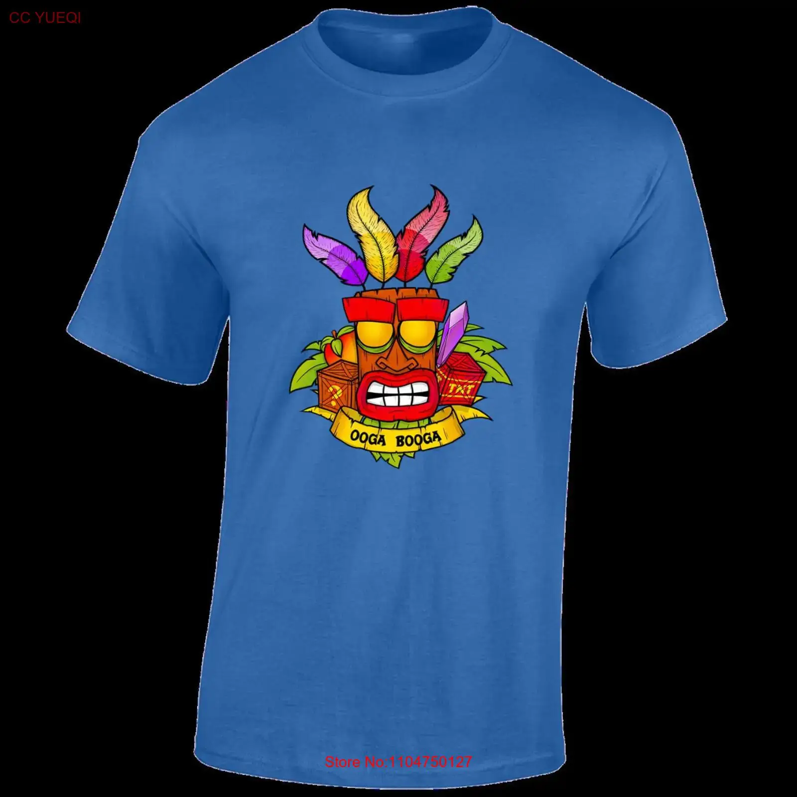 Retro Gaming Ps3 - Camiseta Oga Booga Crash para hombre,