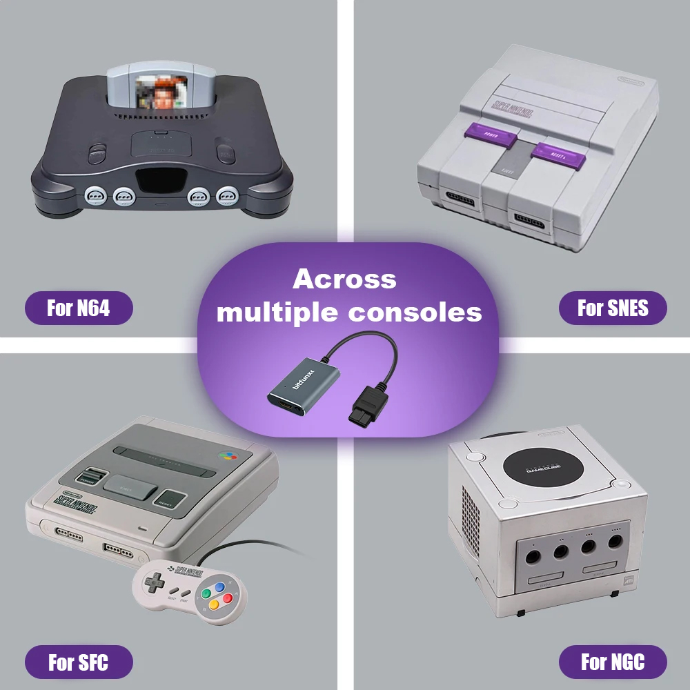 Adaptador Bitfunx 720P Svideo/ - Retro Gaming Device reseña y precio