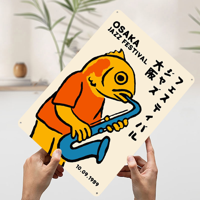 Póster Metálico del Festival d - Retro Gaming Festival reseña y precio