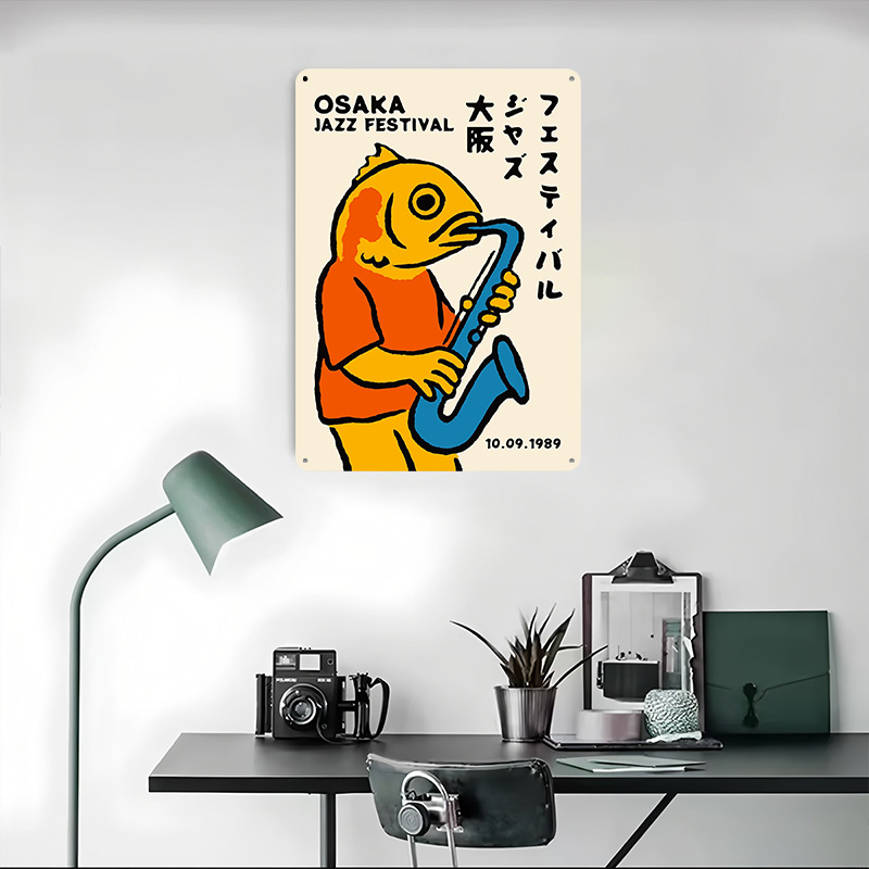 Póster Metálico del Festival d - Retro Gaming Festival reseña y precio