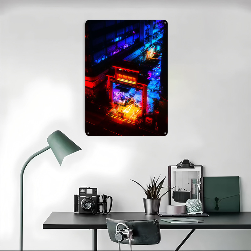 Letrero Metálico Vintage Perso - Retro Gaming Market reseña y precio