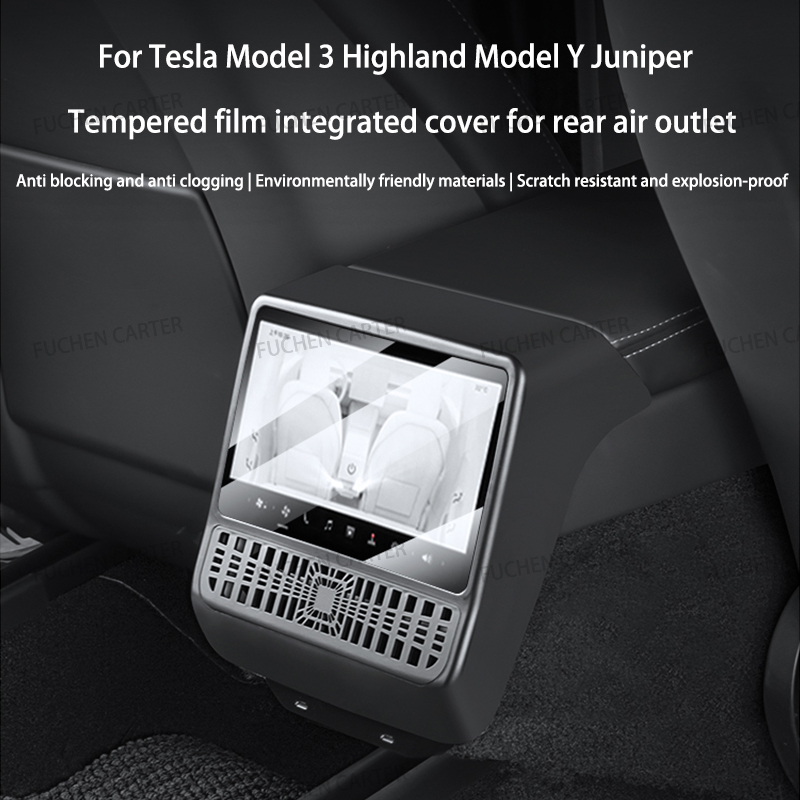 Para Tesla Model 3 Y Highland  - Console Dust Cover reseña y precio