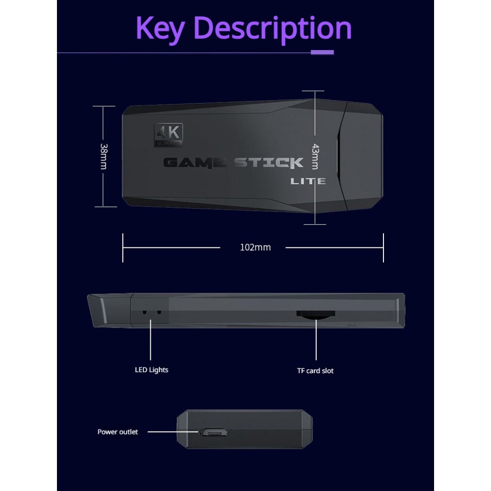 Consola de Juegos Retro Portát - Retro Gaming Stick reseña y precio