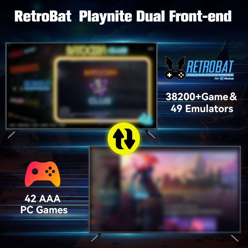 Retrobat & Playnite System HDD - Retro Gaming Emulator reseña y precio