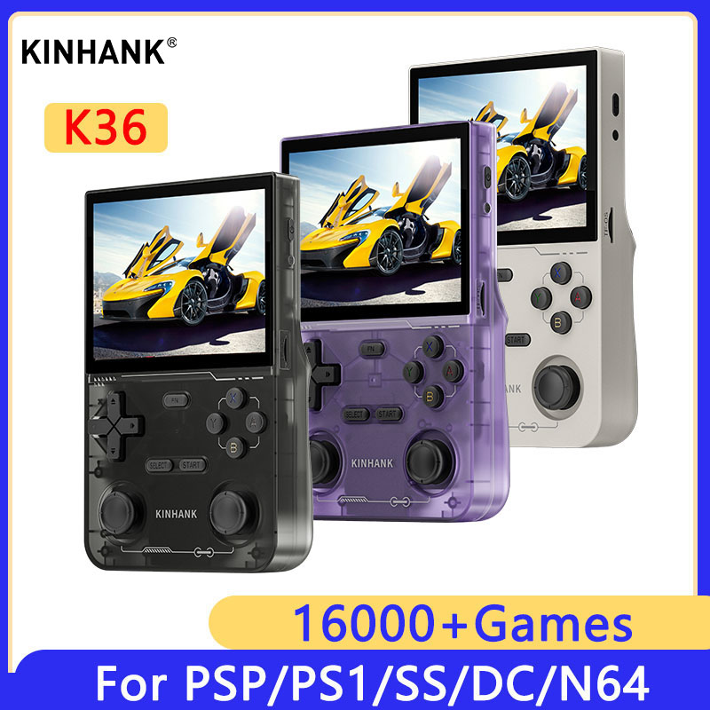KINHANK K36 Consola de videoju - Retro Gaming Emulator reseña y precio