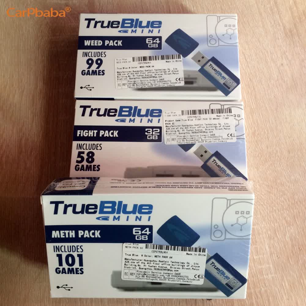 W3 para True Blue Mini CRACK P - Retro Gaming Stick reseña y precio