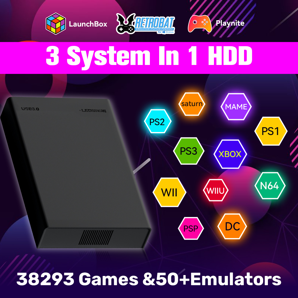 Consola de videojuegos HDD Ret - Retro Gaming Ps3 reseña y precio