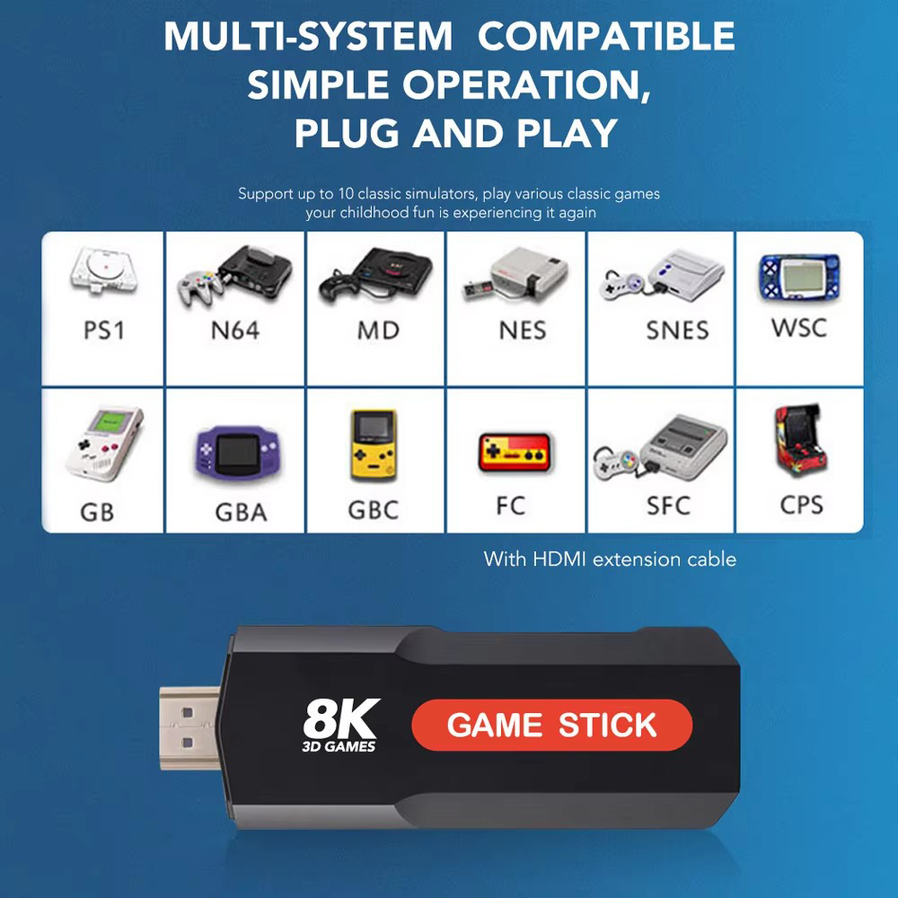 Consola de Juegos X2 Game Stic - Retro Gaming Stick reseña y precio